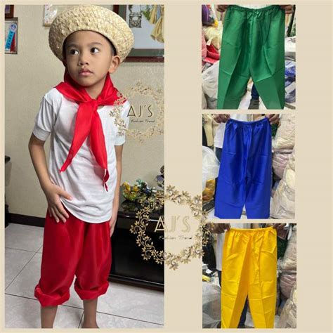 katipunera costume|Boys Katipunero Costume Set .